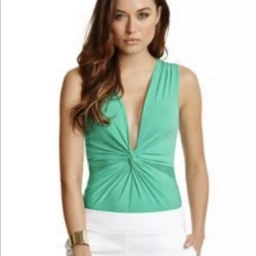 New Guess Marciano Cali Knot Derp Deep Sheer Inset S